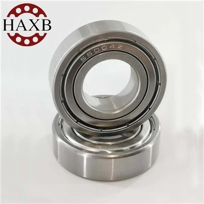 Rodamiento de bolas de acero inoxidable SUS 420 6004zz